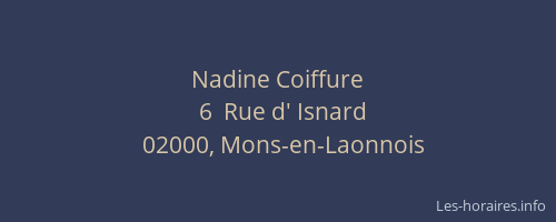 Nadine Coiffure