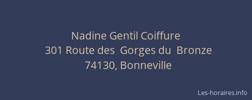 Nadine Gentil Coiffure