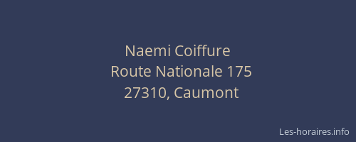 Naemi Coiffure