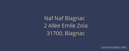 Naf Naf Blagnac
