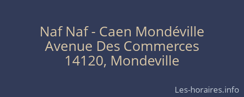 Naf Naf - Caen Mondéville