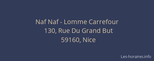 Naf Naf - Lomme Carrefour