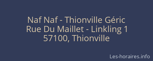 Naf Naf - Thionville Géric