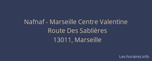 Nafnaf - Marseille Centre Valentine