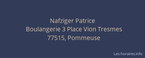 Nafziger Patrice