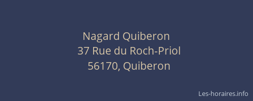 Nagard Quiberon