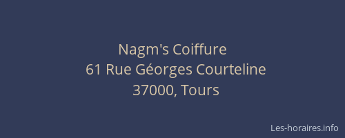 Nagm's Coiffure
