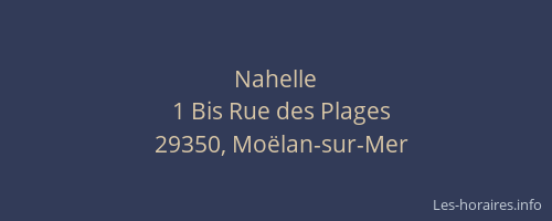 Nahelle
