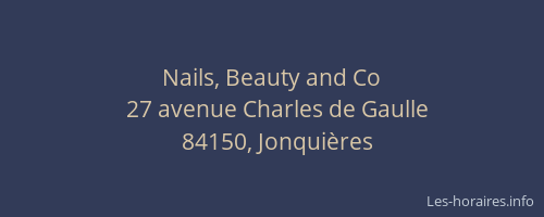 Nails, Beauty and Co