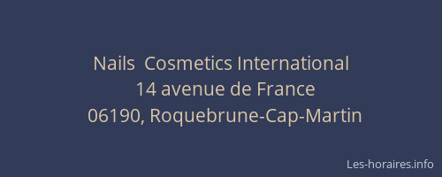 Nails  Cosmetics International