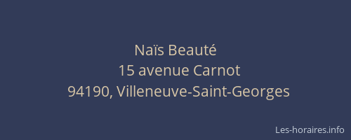 Na&iuml;s Beaut&eacute;
