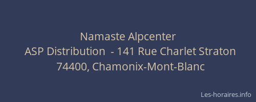 Namaste Alpcenter