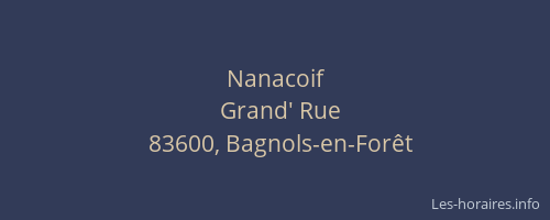 Nanacoif