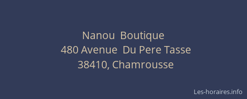 Nanou  Boutique