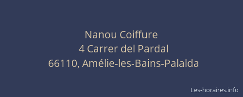 Nanou Coiffure