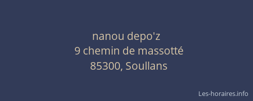 nanou depo'z