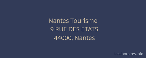 Nantes Tourisme