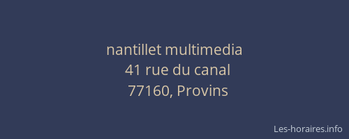 nantillet multimedia