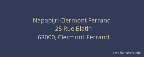 Napapijri Clermont Ferrand