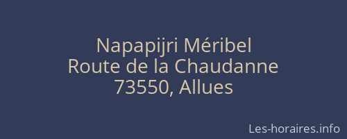 Napapijri Méribel