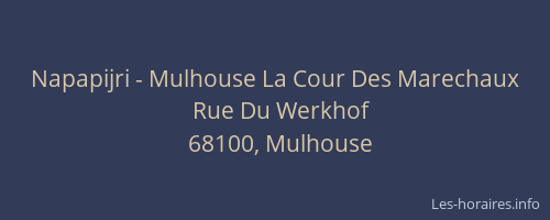 Napapijri - Mulhouse La Cour Des Marechaux