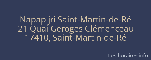 Napapijri Saint-Martin-de-Ré