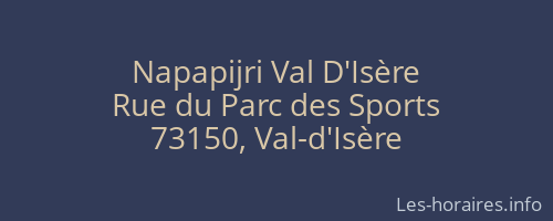 Napapijri Val D'Isère