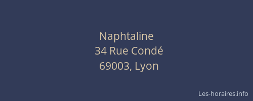 Naphtaline
