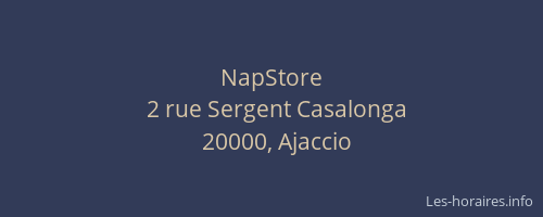 NapStore