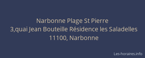 Narbonne Plage St Pierre