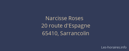 Narcisse Roses