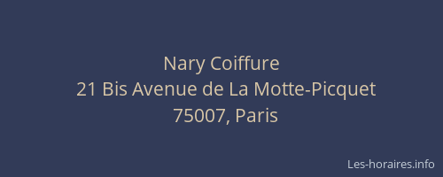 Nary Coiffure