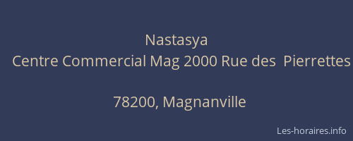 Nastasya