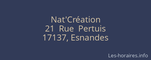 Nat'Création