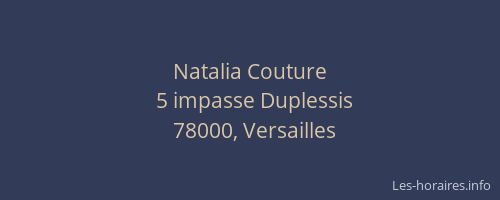Natalia Couture