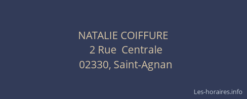 NATALIE COIFFURE