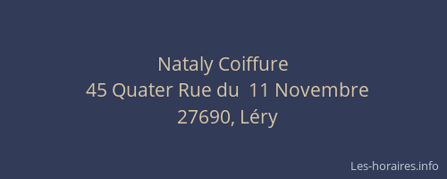 Nataly Coiffure