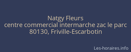 Natgy Fleurs