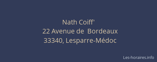 Nath Coiff'