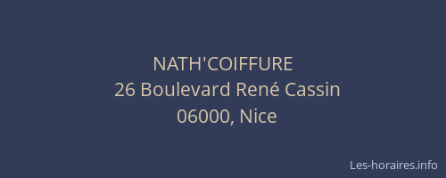 NATH'COIFFURE