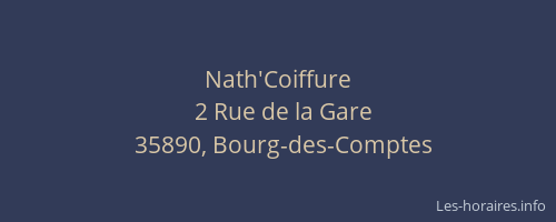 Nath'Coiffure