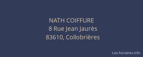 NATH COIFFURE