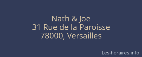 Nath & Joe