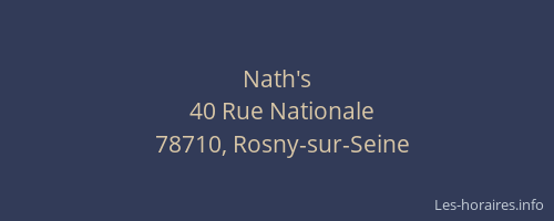 Nath's