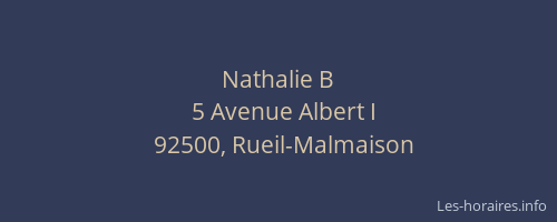 Nathalie B