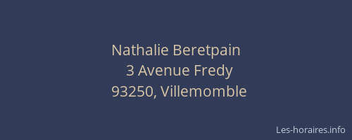 Nathalie Beretpain