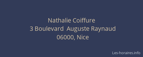 Nathalie Coiffure