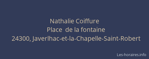 Nathalie Coiffure