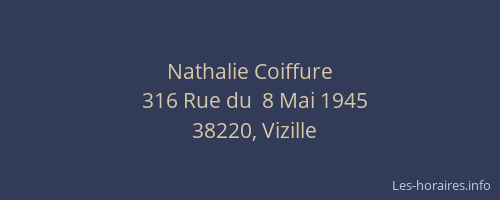 Nathalie Coiffure