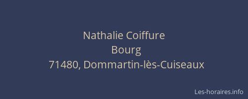 Nathalie Coiffure